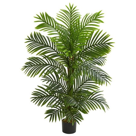 NEARLY NATURALS 4 ft. Bamboo Palm Artificial Tree 5527